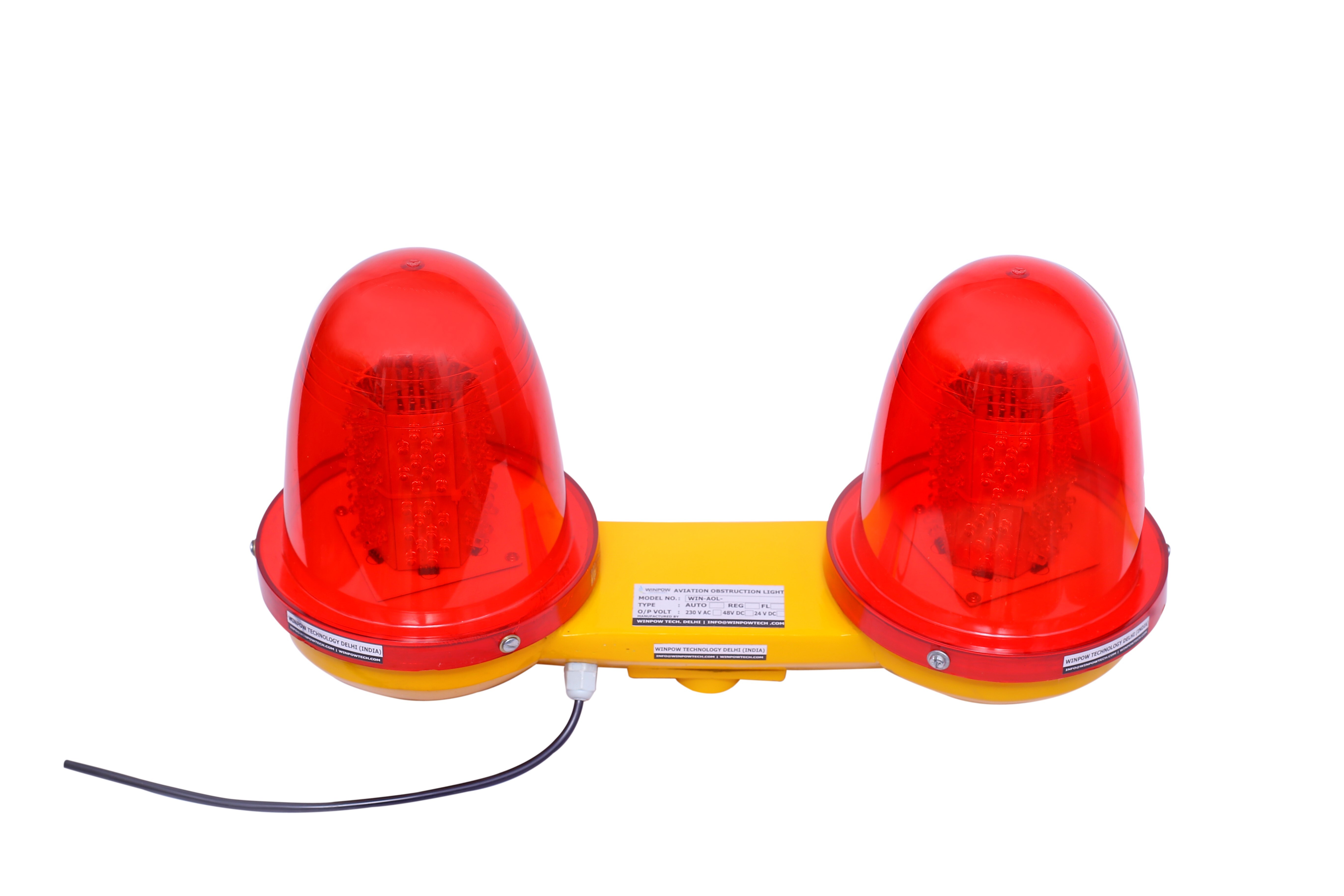 Double Lamp Aviation Light Power: < 10 Watt (W)