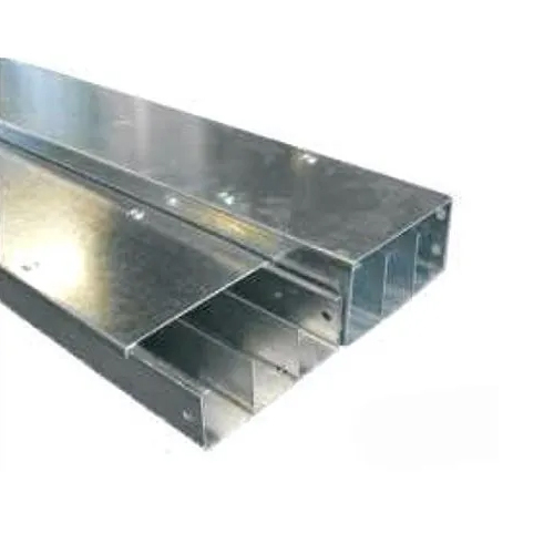 GI Ladder Type Cable Tray Raceway - GI Material, 2.50m Length, 100mm Width, Silver Color, 2-5mm Thickness | Includes Warranty for Durability