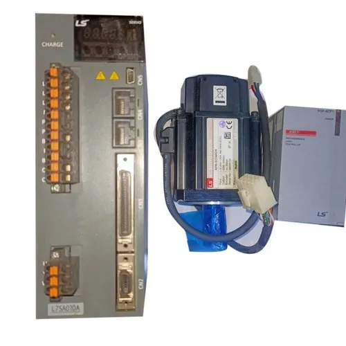 Servo Motor PLC Drive System - 50 Hertz Frequency, 220 Volt Rated Voltage | Industrial Application, Warranty Included
