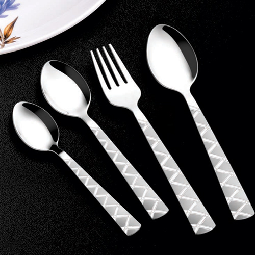 Cross Matt Silver Cutlery Set - Design: Modern