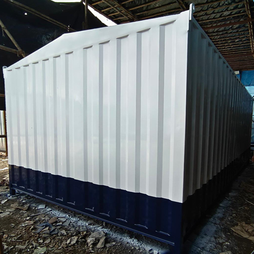 Ms Portable Cabins - High-quality Container Material, Steel Floor, Pvc Door And Sliding Windows | Durable, High Wind Resistance, Custom Color Options