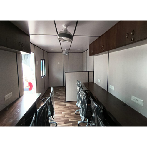 Ms Portable Cabins - High-quality Container Material, Steel Floor, Pvc Door And Sliding Windows | Durable, High Wind Resistance, Custom Color Options