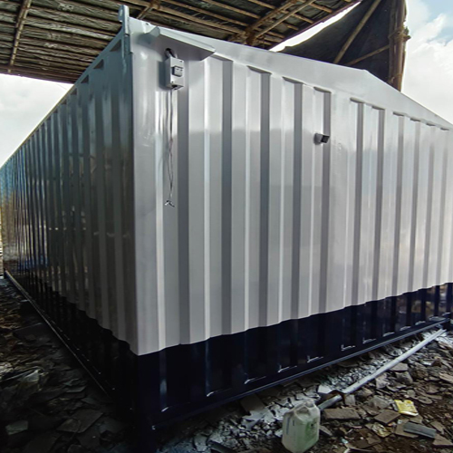 Ms Portable Cabins - High-quality Container Material, Steel Floor, Pvc Door And Sliding Windows | Durable, High Wind Resistance, Custom Color Options