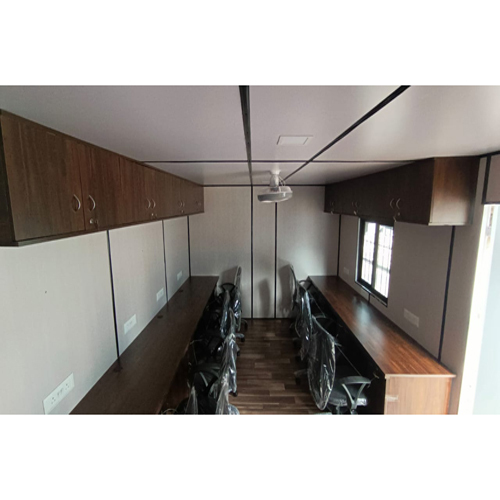 Ms Portable Cabins - High-quality Container Material, Steel Floor, Pvc Door And Sliding Windows | Durable, High Wind Resistance, Custom Color Options