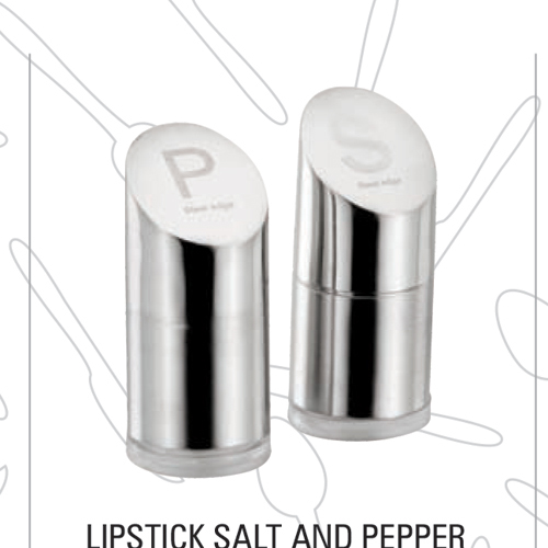 Silver Lipstick Salt And Pepper