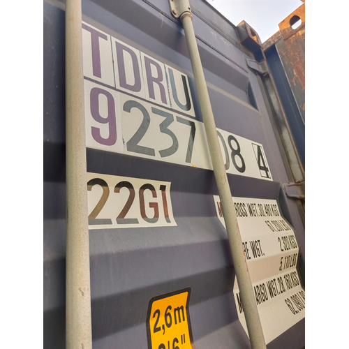 Used Shipping Container External Dimension: Customized