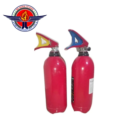 Mild Steel Fire Extinguisher - Durable Iron Construction | Suitable for Commercial Use, Warranty Included