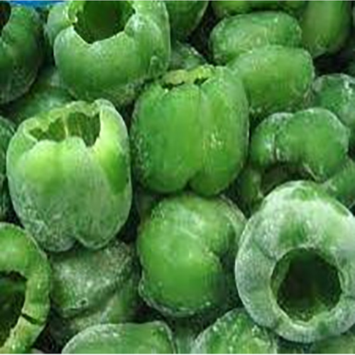 Frozen Capsicum - Chopped Form, Freeze-Dried Method | 12-Month Shelf Life, No Additives, Preserved Natural Flavor and Crispness