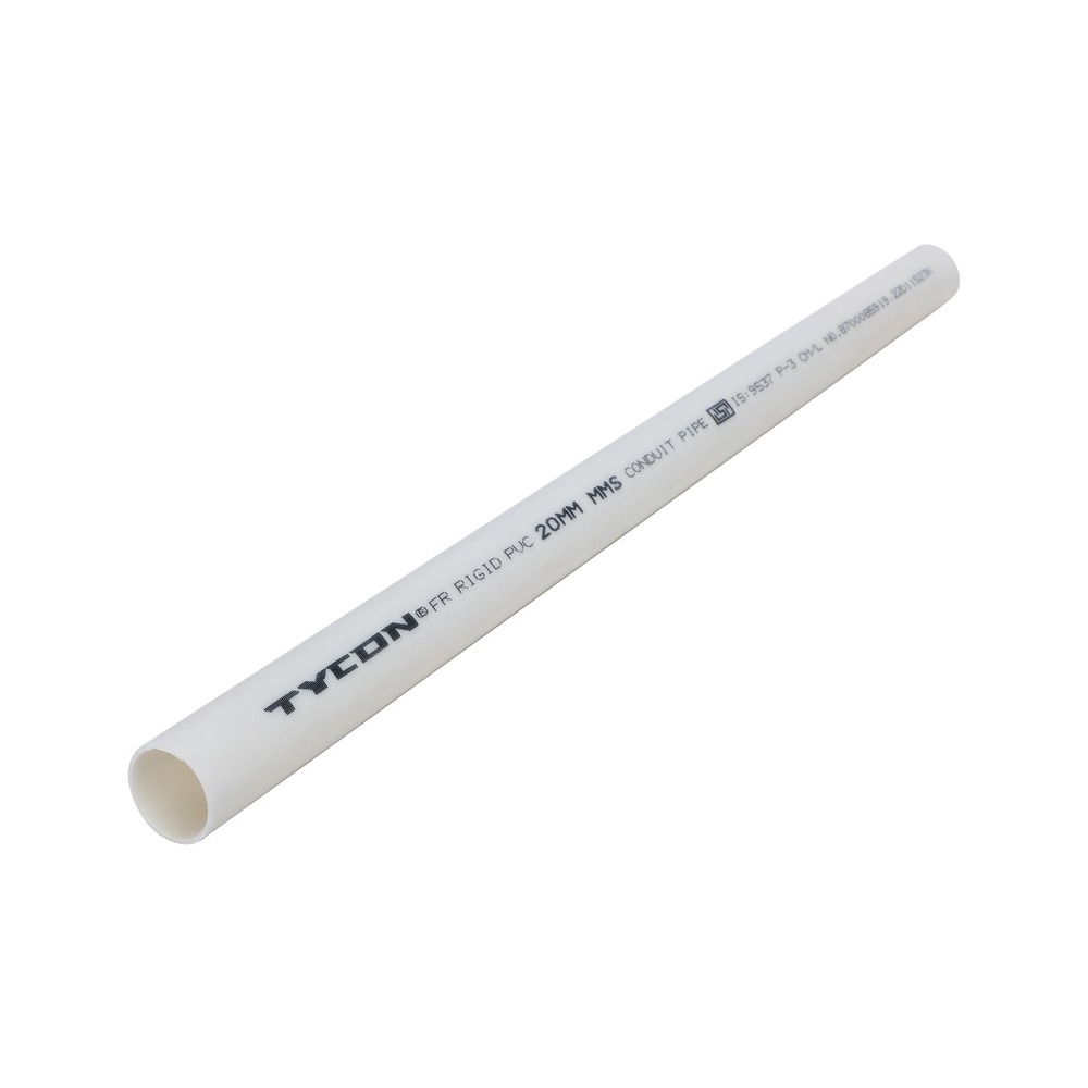 PVC Conduit Medium Pipe - High-Quality PVC Material, AISI Standard Compliant, Seamless Finish, Various Colors Available, Warranty Included