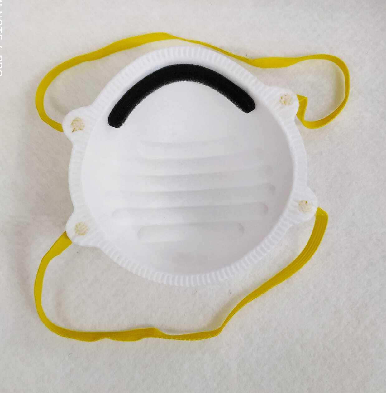 N95 Face Mask Without Valve - Color: White
