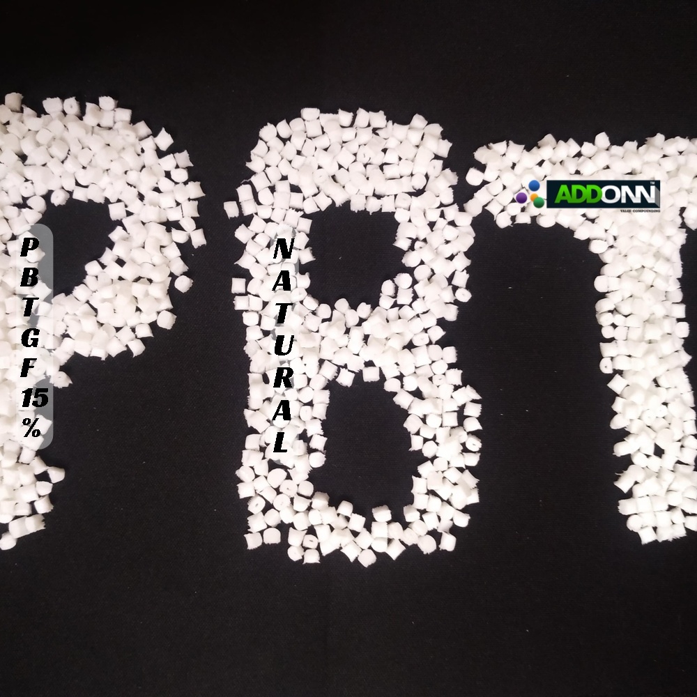 Pbt Glass Filled 15% - Natural Polybutylene Terephthalate, White, Industrial Grade, Recyclable, Thermoplastic Material With High Electrical Properties
