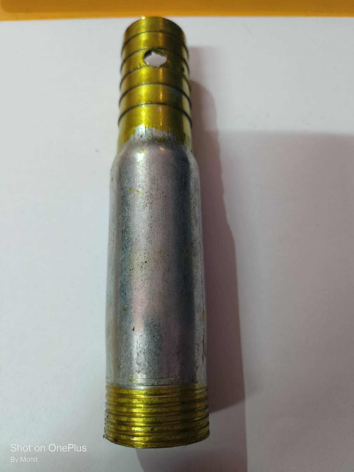 Hose Nipples - Powder Coated Round Shape | Golden Color 1 Year Warranty