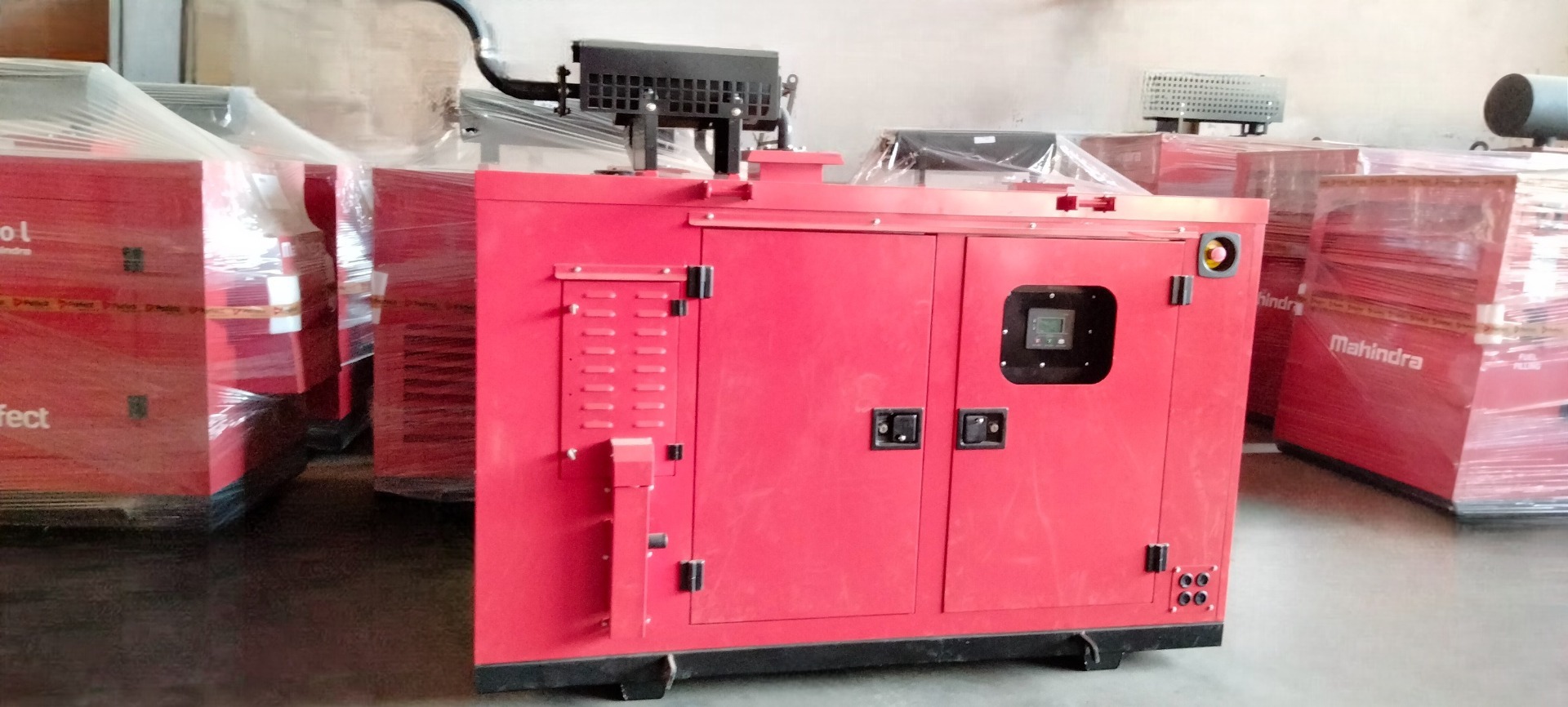 Mild Steel Genset Accoustic Enclosures - Paint Finishing: Smooth