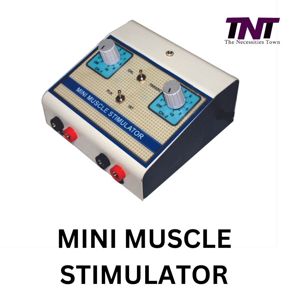 Tnt Mini Muscle Stimulitor Physiotherapy Machine - Dimension (L*w*h): 12x11x15 Centimeter (Cm)