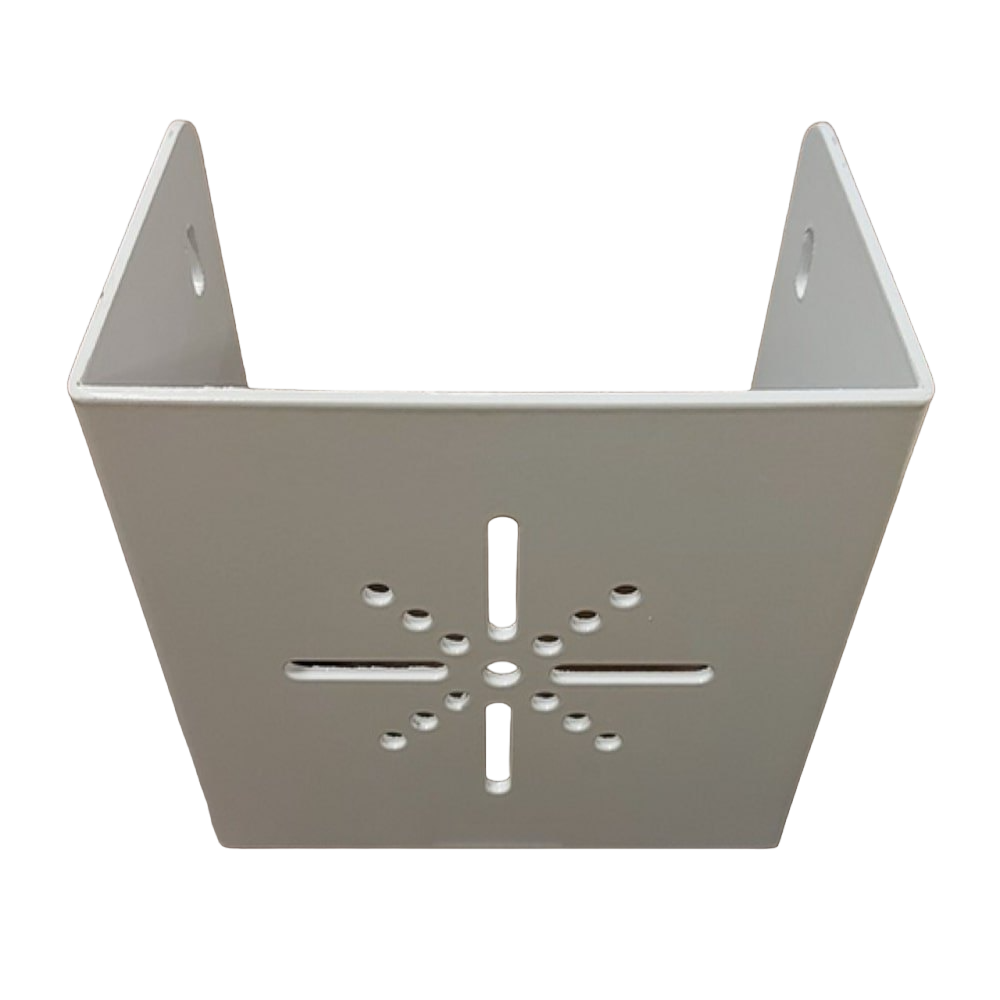 Cctv Camera Pole Mount Bracket - Stainless Steel, Polished & Powder Coated Finish | Application: Steel Industry, Commercial Usage, Durable Design