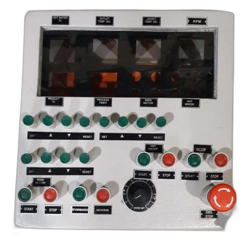 Flame Proof Vacuum Control Panel - Metal Base, Polished Finish | IP66 Protection, High Quality Warranty