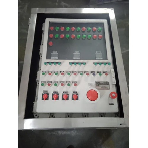 Flameproof MCC Panel - Extruded Aluminum & Aluminum Casting, IP66 Protection Level, High Quality Polished Finish, Warranty Included