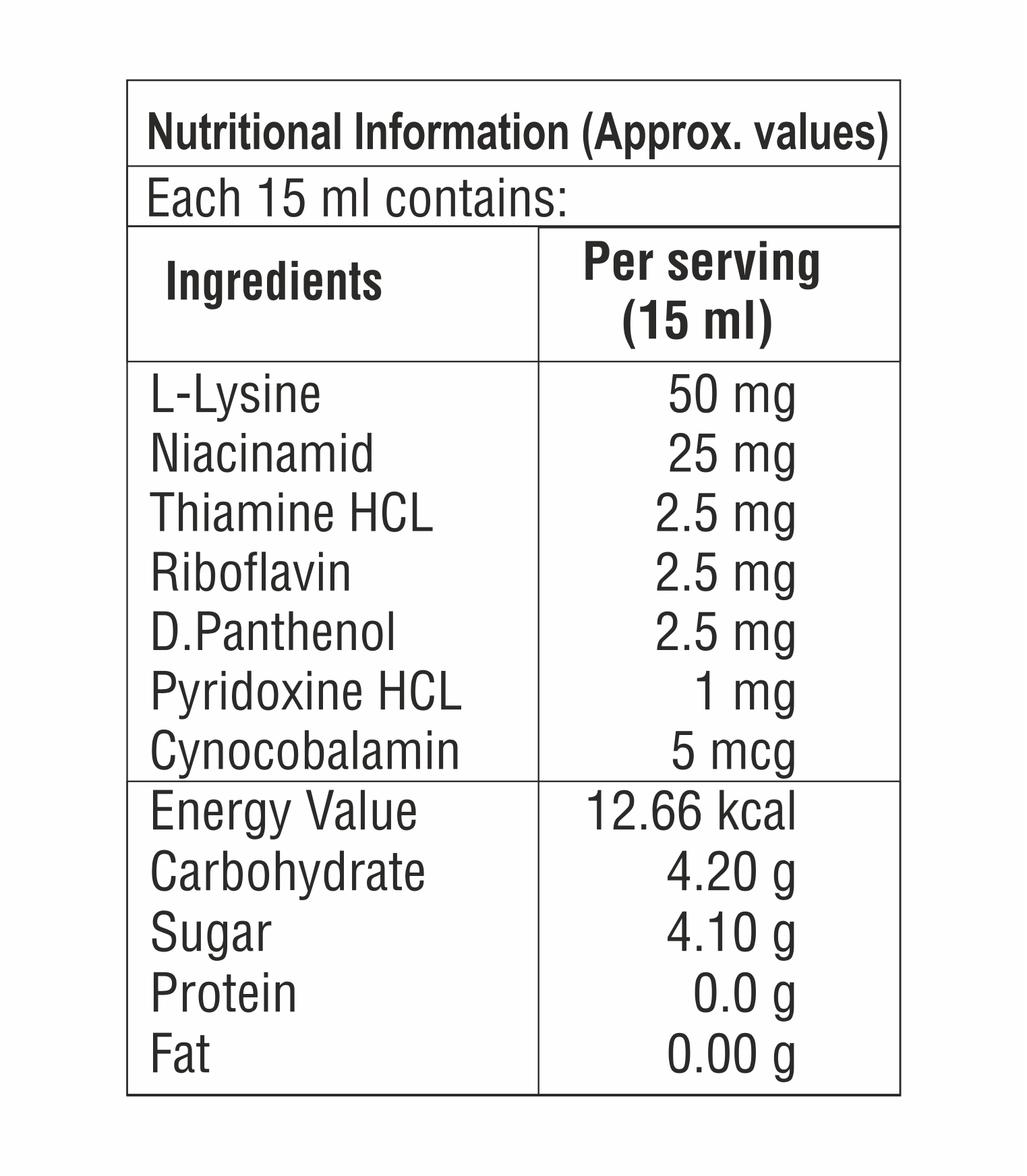 Multivitamin And Multimineral Syrup