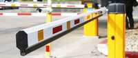 Automatic Boom Barriers - Steel & Aluminum, 6 Meters Length, 3 Seconds Speed | 220V AC Power Supply, Duty Cycle 50%, Equipped with Safety Sensors