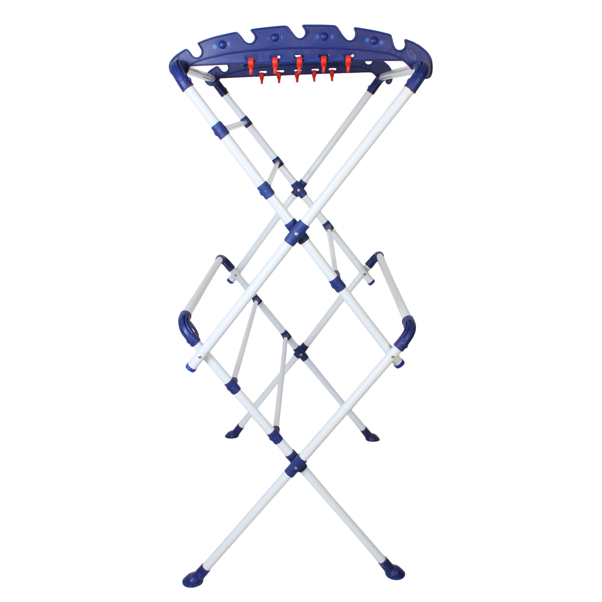 White/blue Sumo Cloth Drying Rack