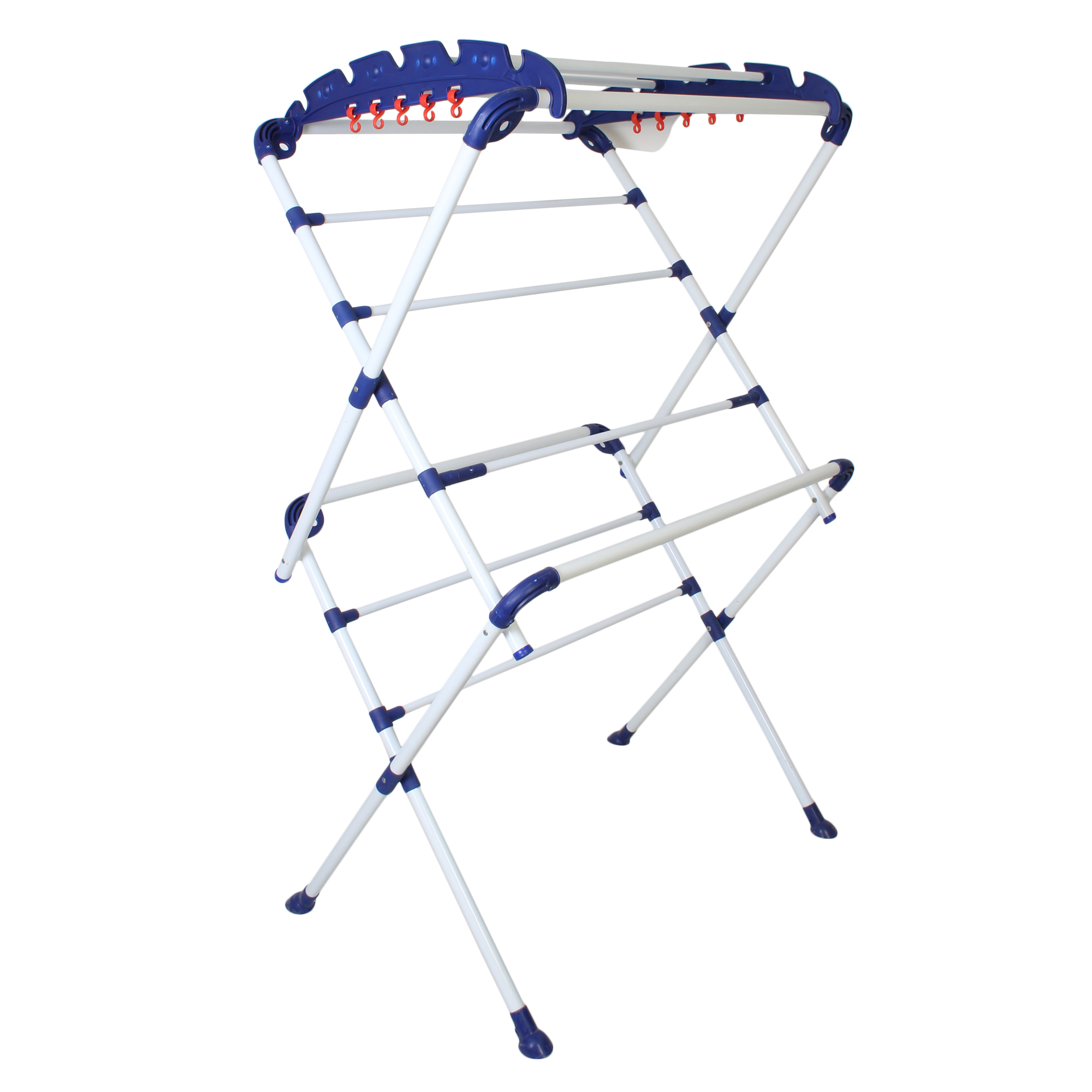 White/blue Sumo Cloth Drying Rack