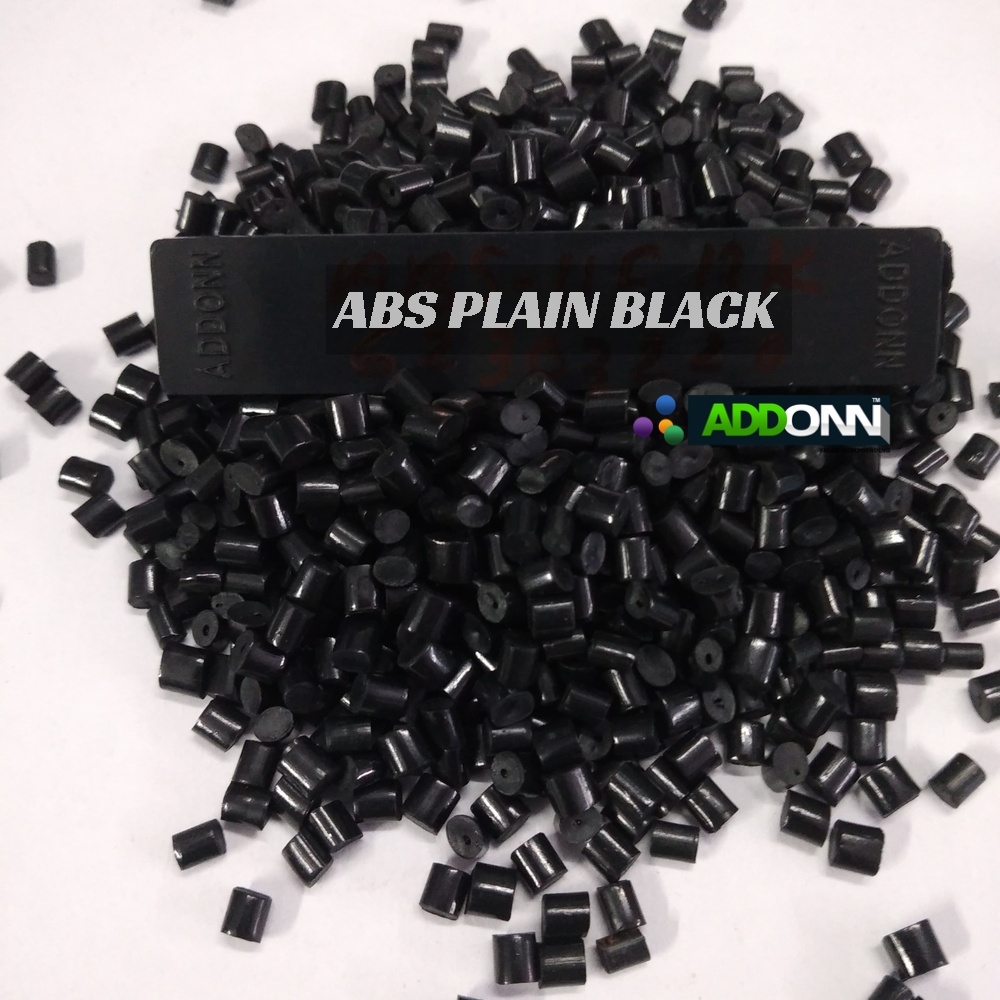 Abs Plastic Granules - 25 Kilograms Black | Injection Moulding Grade High Quality Impact Resistant Uv Stabilized Amorphous Polymer