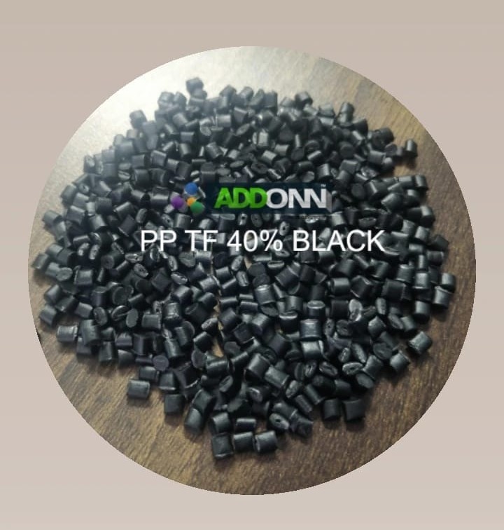 Pp Tf 10-50% Black Recycled Granule - 25kg Talc Filled Polypropylene Pellets | High Quality Injection Moulding, Good Chemical Resistance, Custom Solutions