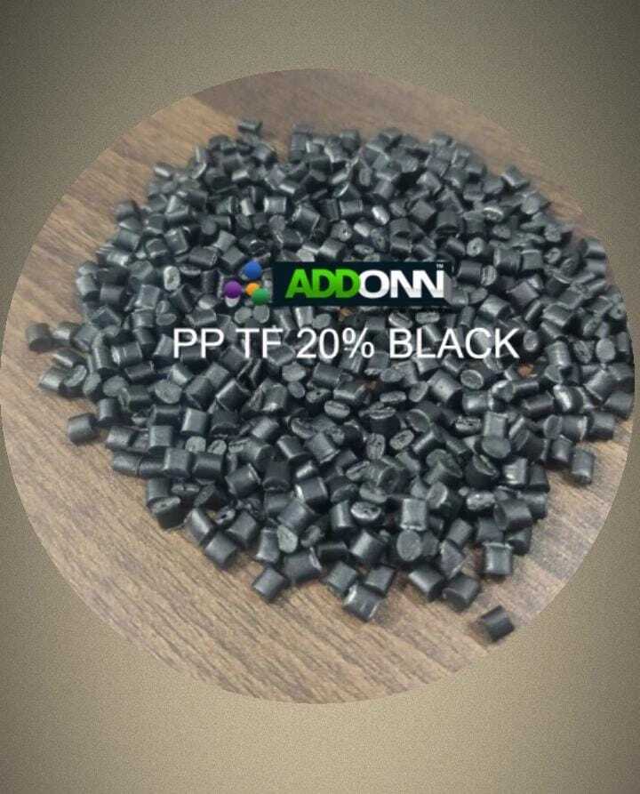 Pp Tf 10-50% Black Recycled Granule - 25kg Talc Filled Polypropylene Pellets | High Quality Injection Moulding, Good Chemical Resistance, Custom Solutions