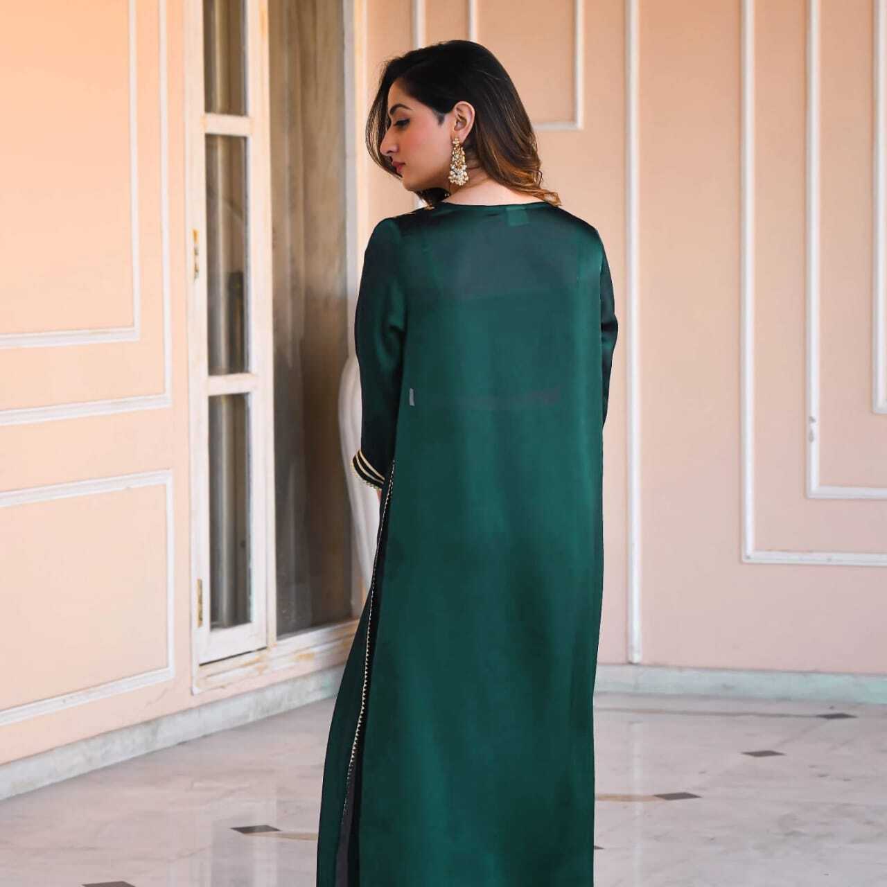 Plazzo With Short Top