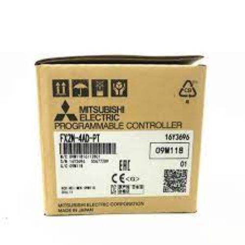 Fx2n-4ad-pt - 8 I/o Points On Plc Expansion Bus, 30ma Current Draw From 5v Rail | Compatible With Fx0n, Fx1n, Fx2n, Fx2nc, Fx3g, Fx3u, Fx3uc Plcs