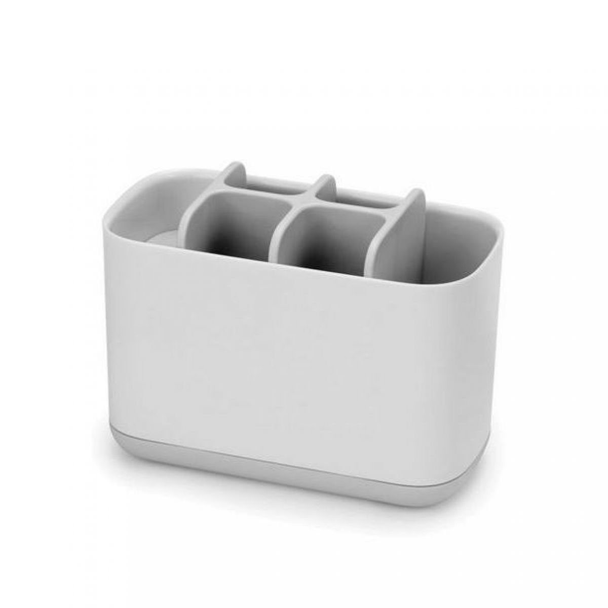 Toothbrush Holder - Abs Plastic, Standard Size, Multicolor | Detachable Design For Easy Cleaning, Multipurpose Versatile Storage, Ventilated With Drainage Notches For Quick Drying