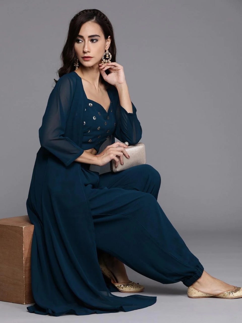 Dhoti Pants And Tops For Ladies