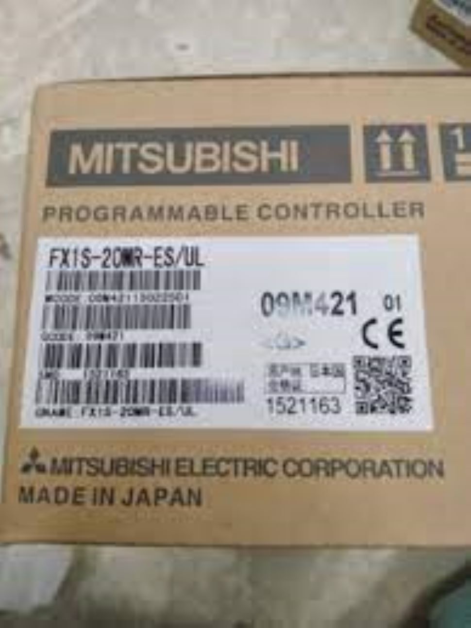 Mitsubishi Make Plc Fx1s-20mr-es/ul-siemens Programmable Logic Controller