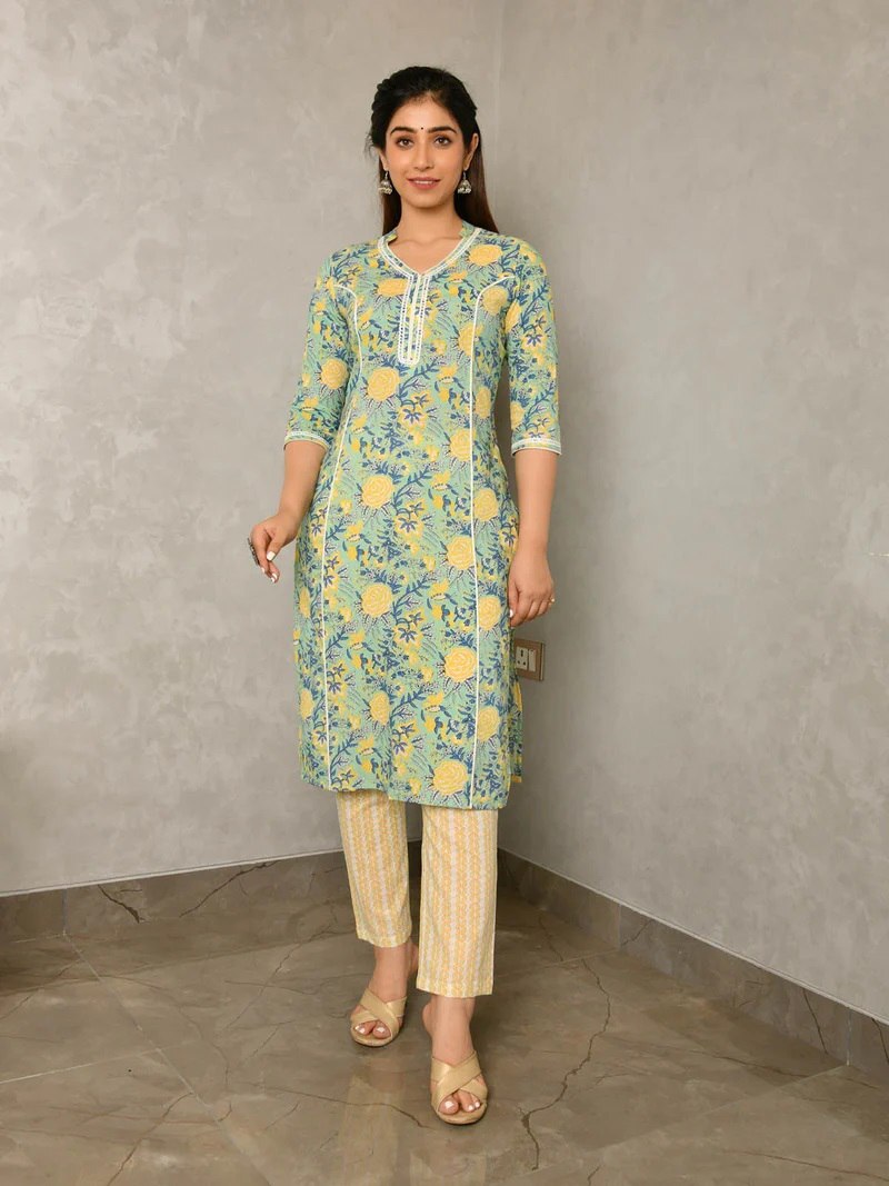 Bell Bottom With Kurti