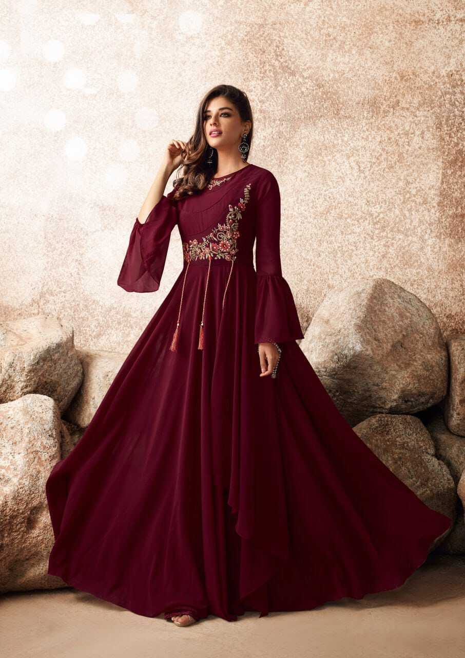 Gowns For Women at 590.00 INR in Surat, Gujarat | Tunic Hub