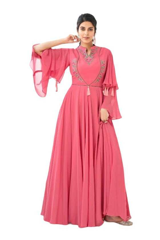 Pink Designer Gown