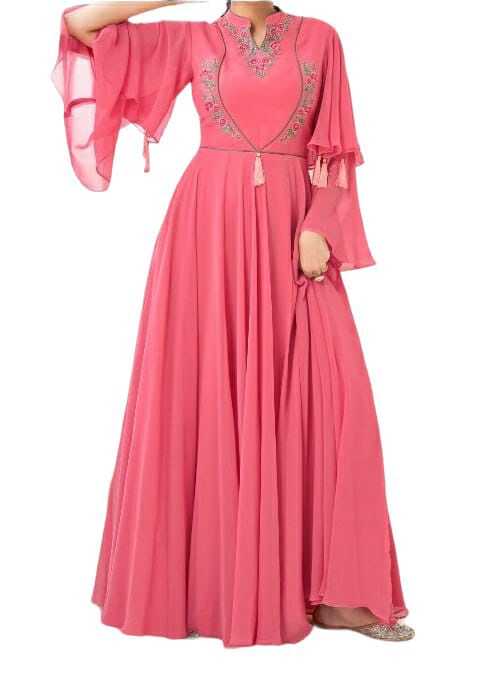 Pink Designer Gown