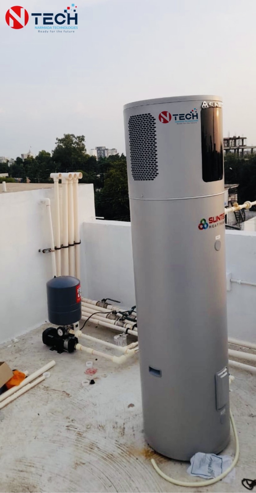 All In One Heat Pump - Capacity: 200 Liter/day