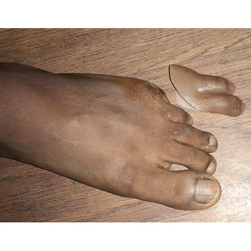 Human Silicone Foot - Soft Natural Silicone Material | Commercial Application, Realistic Feel
