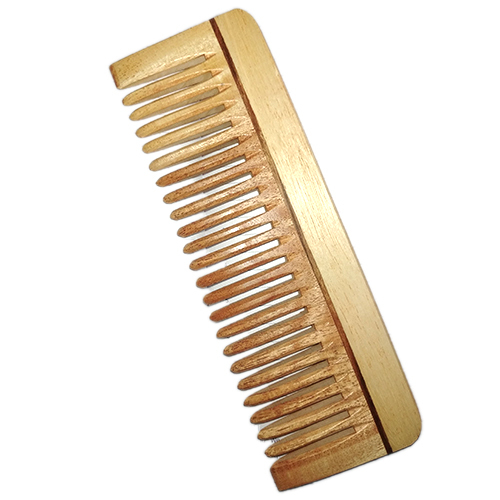 Bg0016 30G Pure Neem Wood Pocket Comb - Age Group: Adult