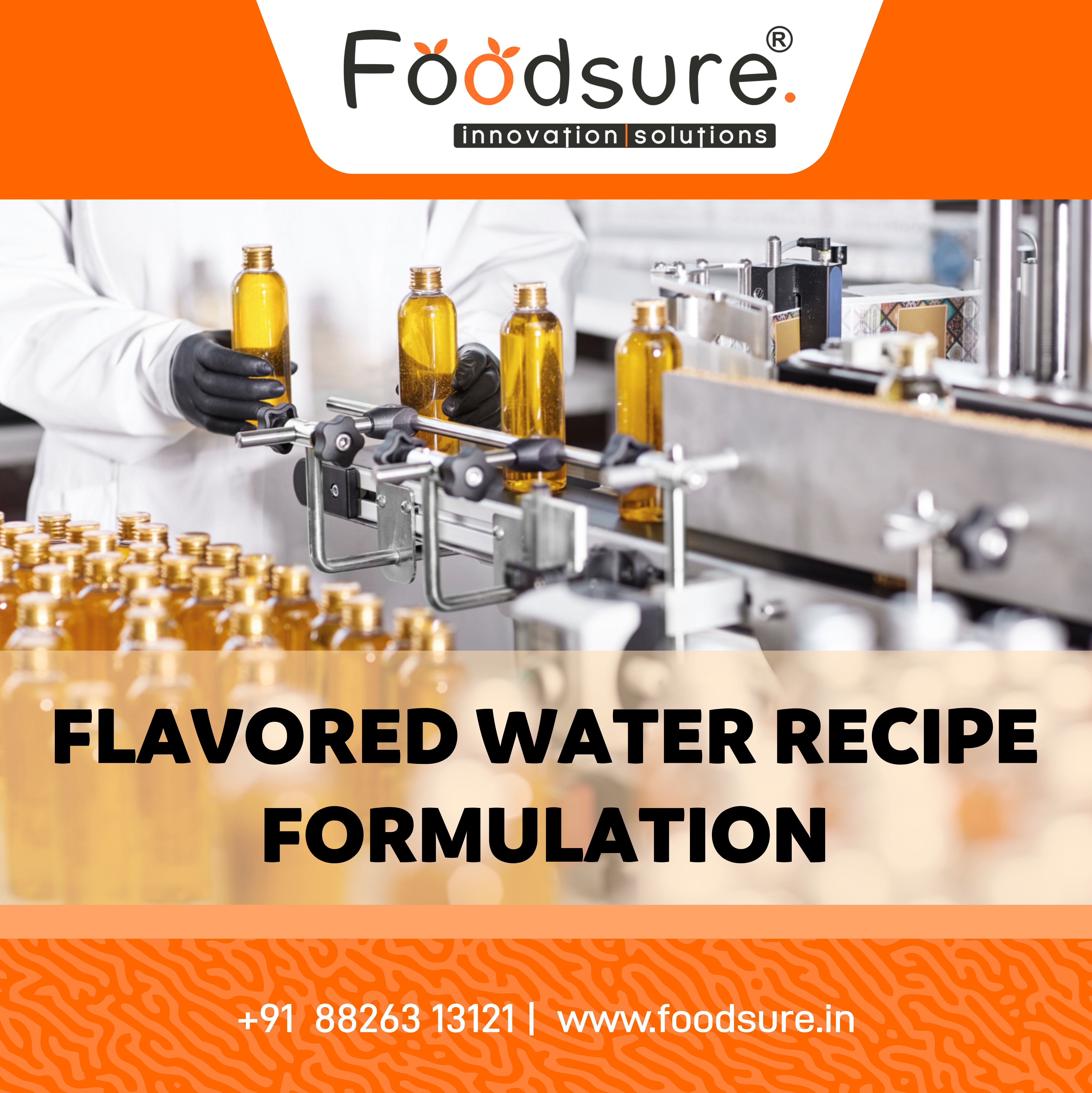 Flavored Waters Recipe Formulation