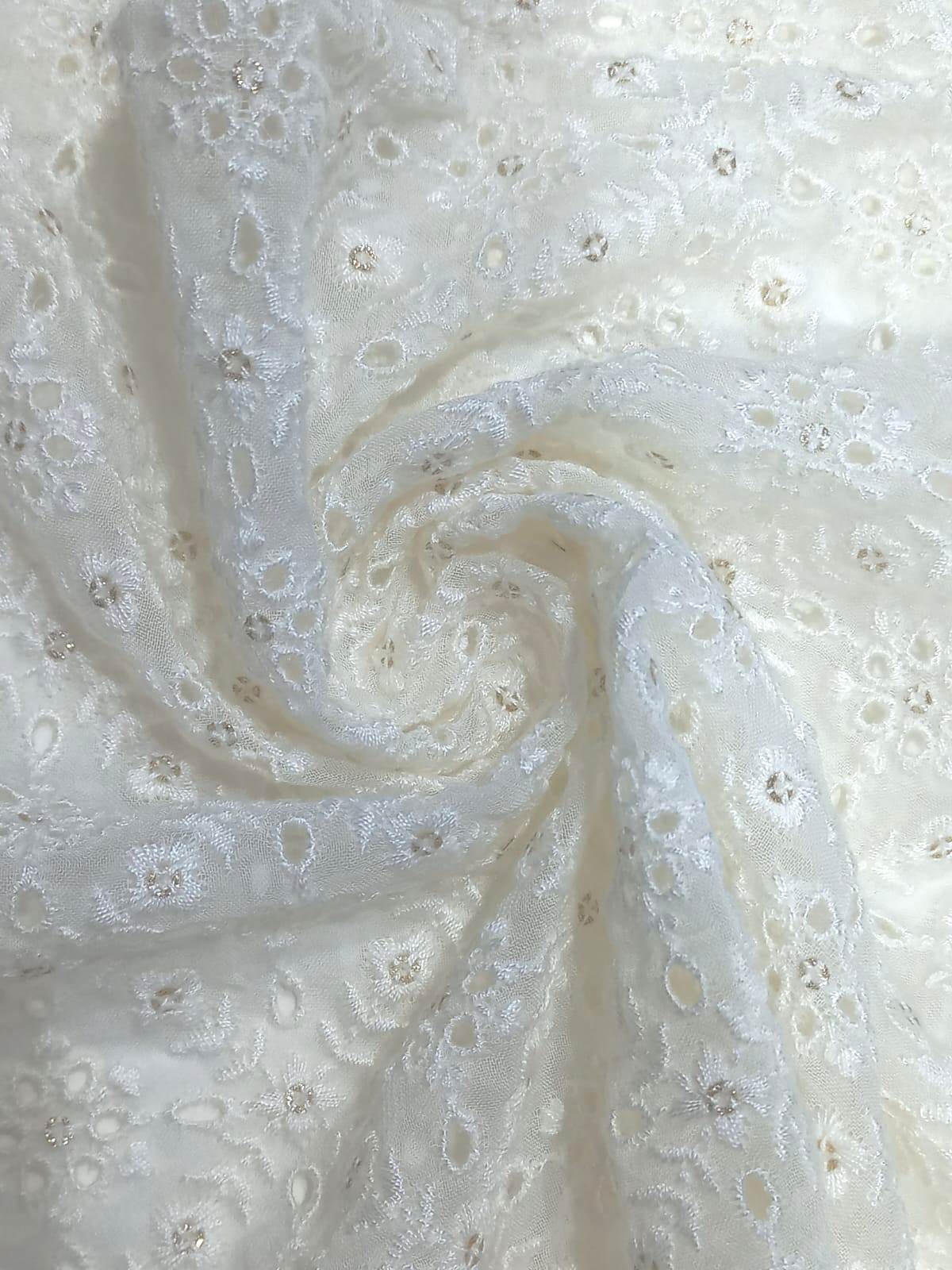 Women Schiffli Dress Online In India - Attributes: Comfortable & Soft