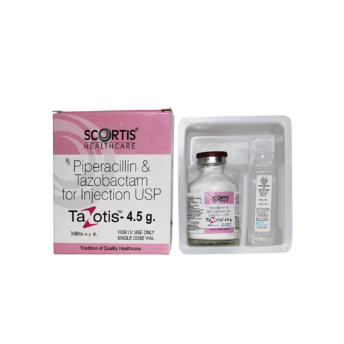 Liquid 4.5G Piperacillin And Tazobactam For Injection Ip