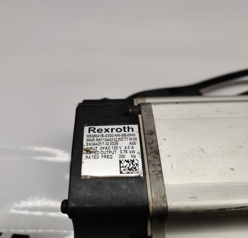 Rexroth Msm041b-0300-nn-m5-mh0 Servo Motor - Precision Performance, Compact Design, High Efficiency, Reliable Operation, Enhanced Torque Control