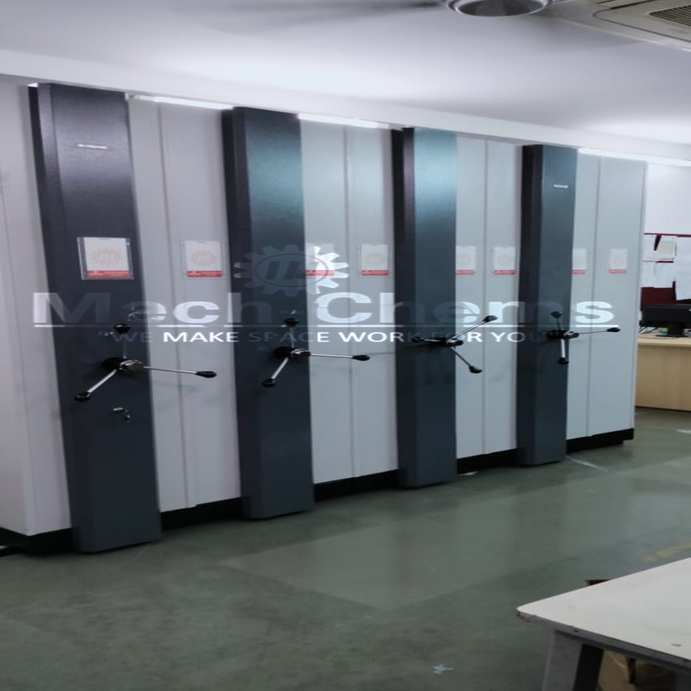 Mobile Compactor Storage - Color: Grey