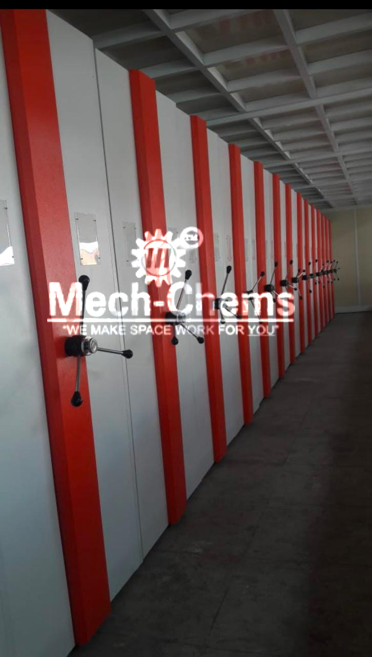 Mobile Compactor Storage - Color: Grey