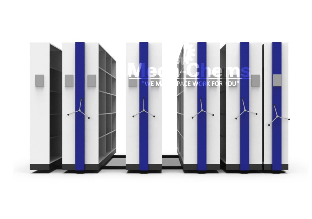 Mobile Compactor Storage - Color: Grey