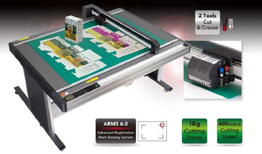 Fcx2000 Series - 1344x1409x930 Mm, Full Automatic Flatbed Cutting Plotter With Usb Operation, High Precision Cutting, Low Media Waste, Dual Head Design, 400 Mm/s Speed, Environmental Friendly, Easy To Use