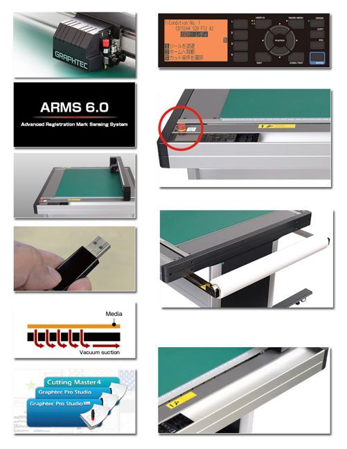 Fcx2000 Series - 1344x1409x930 Mm, Full Automatic Flatbed Cutting Plotter With Usb Operation, High Precision Cutting, Low Media Waste, Dual Head Design, 400 Mm/s Speed, Environmental Friendly, Easy To Use