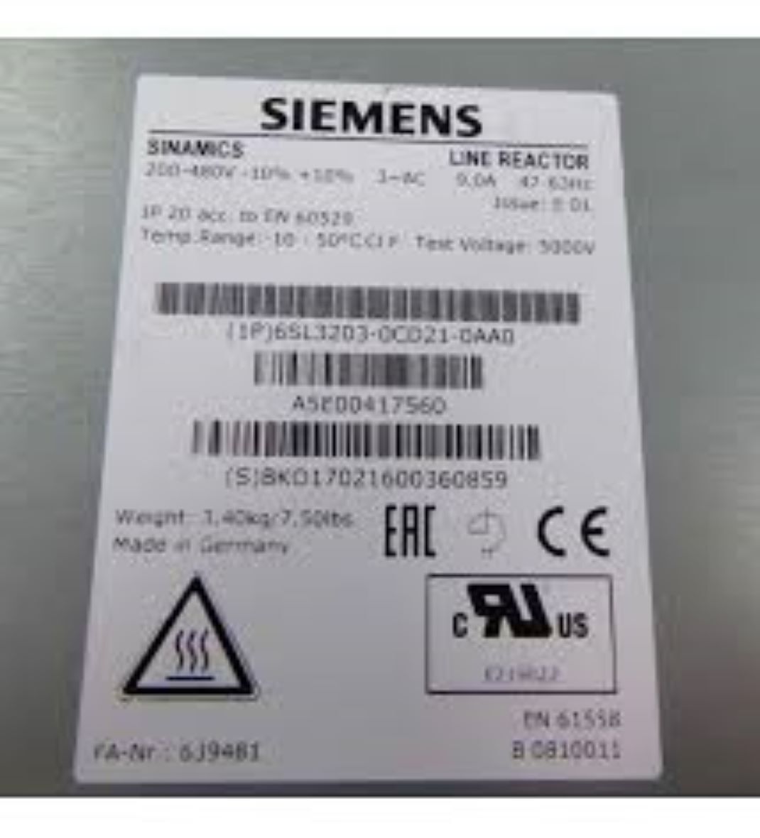 6sl3203 - 0cd21 - 0aa0-siemens Programmable Logic Controller